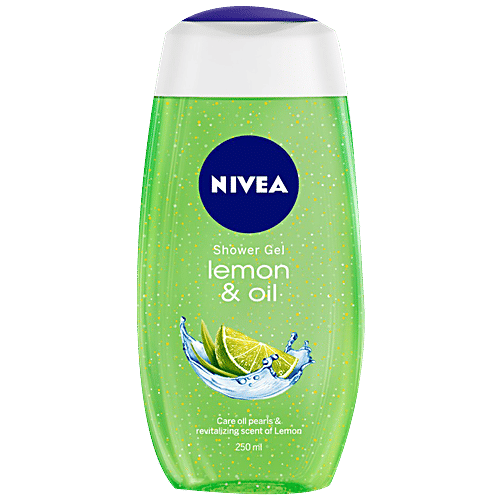 Nivea Lemon & Oil Shower Gel - Pampering Care With Refreshing Scent Of Lemon, 250 ml  