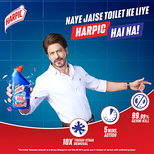 Harpic Disinfectant Toilet Cleaner Liquid - Original, 1 L