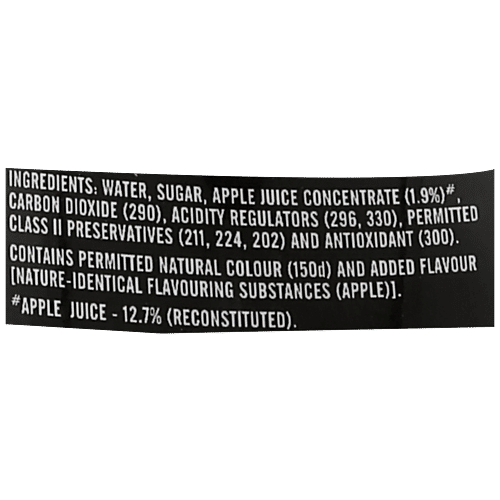 Appy  Juice Drink - Sparkling Apple, 600 ml Bottle 