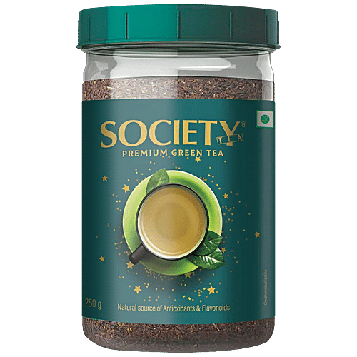 Buy Society Green Tea Premium 250 Gm Jar Online At Best Price of Rs 225