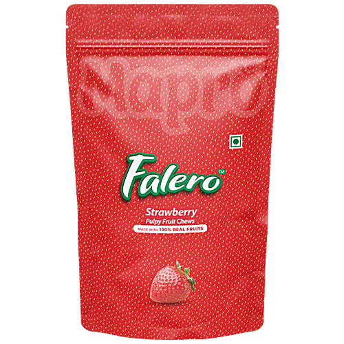 Mapro Falero Pulpy Fruit Chews - Strawberry, 175 g Pouch 