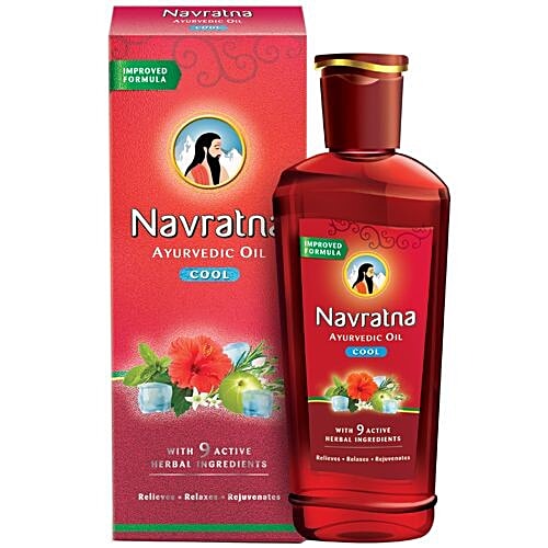 Buy Navratna Oil Ayurvedic Cool 500 Ml Online At Best Price of Rs 303.