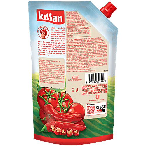 Kissan Twist Sweet & Spicy Sauce, 500 g Bottle 
