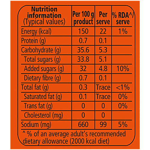 Kissan Twist Sweet & Spicy Sauce, 500 g Bottle 
