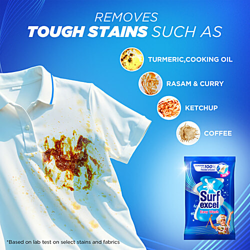 Surf Excel Easy Wash Detergent Powder, 500 g  