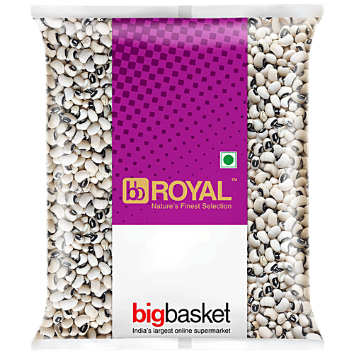 bb Royal Unpolished Black Eyes Peas / Lobia Dal, 200 g Pouch