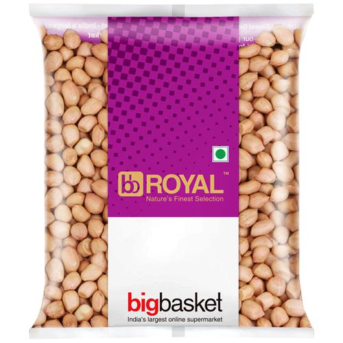 BB Royal Peanuts/Kadalekayi - Raw, 200 g Pouch Rich in Vitamins, High in Nutrition