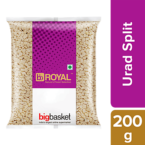 bb Royal Urad Dal/Uddina Bele - Split, 200 g Pouch 