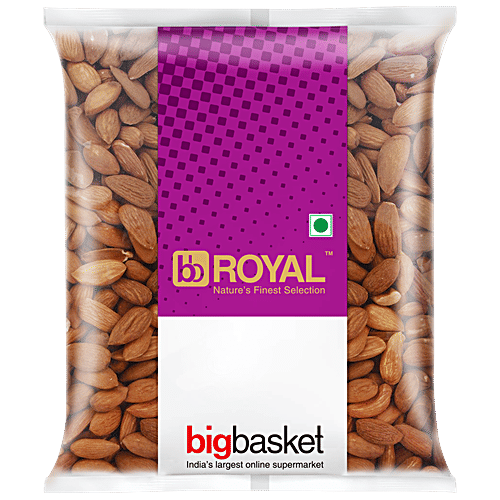 bb Royal Almond/Badam - Mamra, Giri, 100 g Pouch 