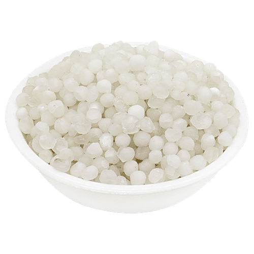 bb Royal Sabudana - White, Medium, 1 kg Pouch 