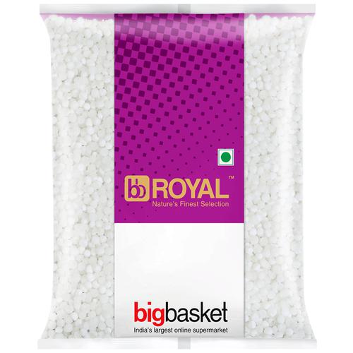 BB Royal Sabudana - White, Medium, 500 g Pouch 