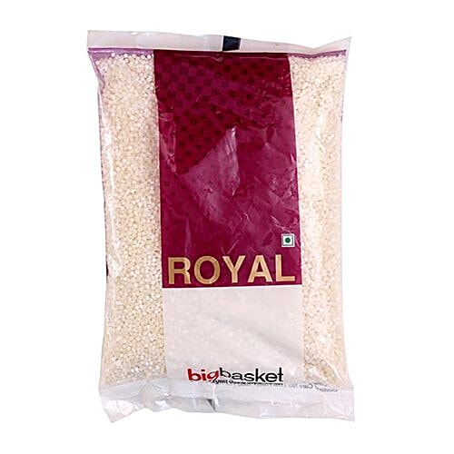 bb Royal Sabudana - White, Small, 500 g Pouch 