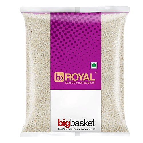 bb Royal Sabudana - White, Small, 500 g Pouch 
