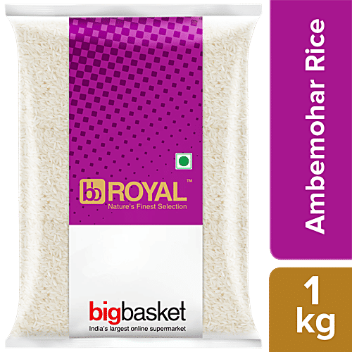 bb Royal Ambemohar Rice/Tandul, 1 kg Pouch 