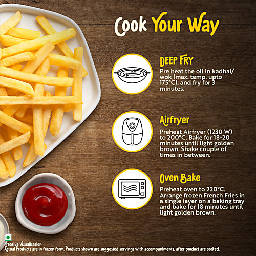 McCain French Fries, 200 g Pouch 