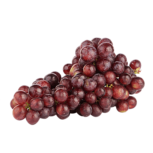 Buy Fresho Grapes Red Globe Imported 500 Gm Online at the Best Price of