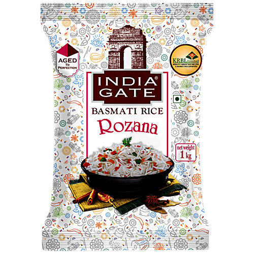 Buy India Gate Basmati Rice Feast Rozzana 1 Kg Pouch Online At Best