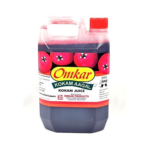 Buy Omkar Juice Kokum 1 L Can Online at the Best Price of Rs 150