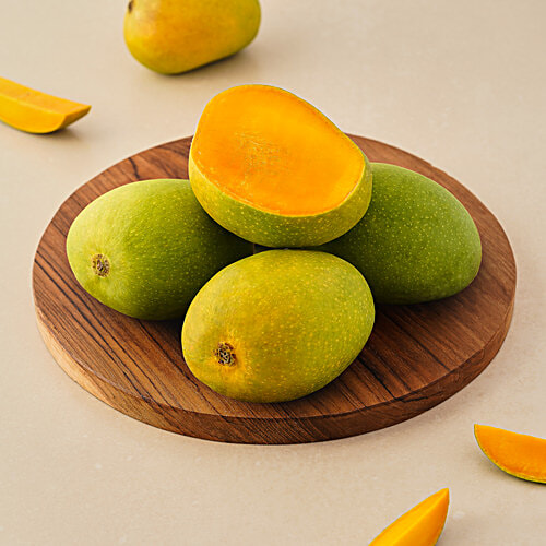 fresho! Mango - Alphonso Ratnagiri, 6 pcs (Approx. 200g - 225g per pc) Rich in Antioxidants
