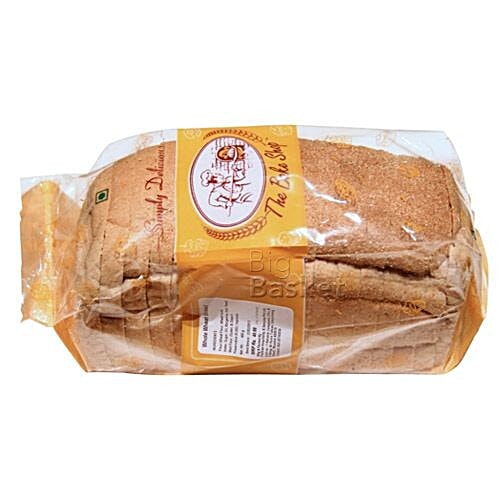 Buy THE BAKE SHOP Bread Whole Wheat 100 Atta (High Fibre) Online at