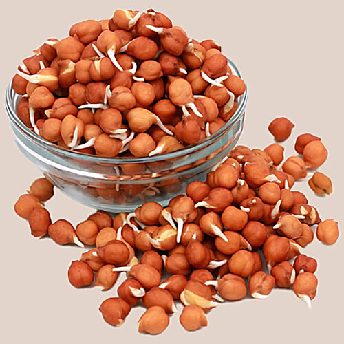 fresho! Sprouts - Channa Brown/Modache Harbhare- Tapkiri, 200 g  High Fiber