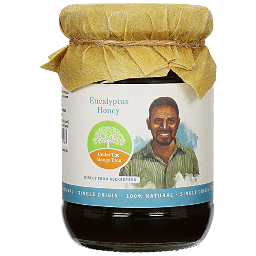 Under The Mango Tree Honey - Eucalyptus, 200 g Jar 