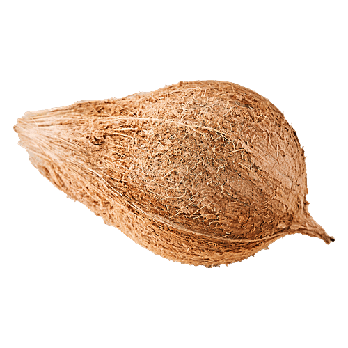 fresho! Coconut Small - With Husk, 1 pc (Approx. 250 g - 300 g) 