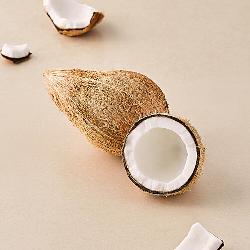 fresho! Coconut Small - With Husk, 1 pc (Approx. 250 g - 300 g) 