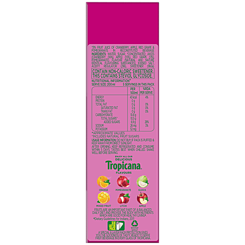 Tropicana Cranberry Delight Fruit Juice, 1 L