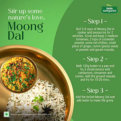 Tata Sampann Unpolished Moong Dal, 1 kg  