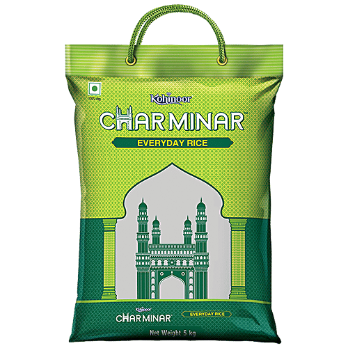 Kohinoor Charminar Everyday Basmati Rice/Basmati Tandul, 5 kg
