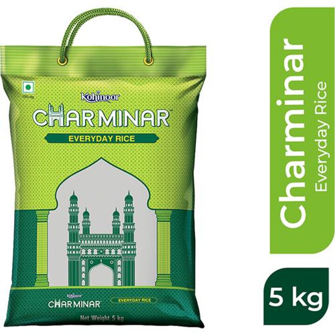 Kohinoor Charminar Everyday Basmati Rice/Basmati Akki, 5 kg 
