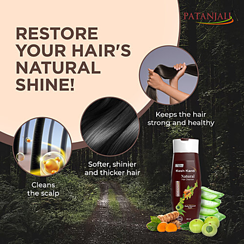Patanjali Kesh Kanti Natural Hair Cleanser, 180 ml