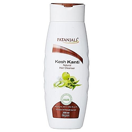 Buy Patanjali Kesh Kanti Natural Cleanser Shampoo 200 ml Online at Best Price. of Rs 75