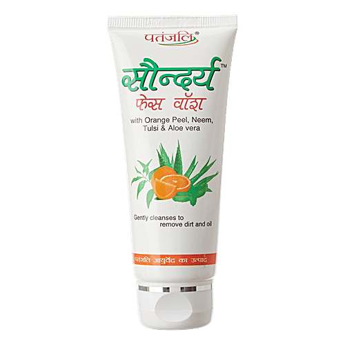 Patanjali Face Wash - Saundarya, 60 ml  