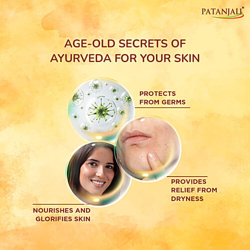 Patanjali Haldi - Chandan Kanti Body Cleanser, 75 g  