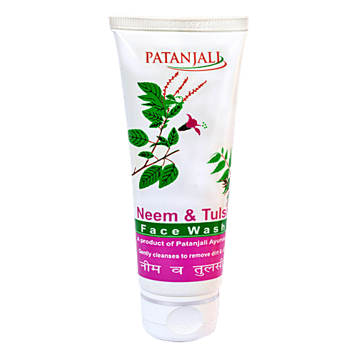 Patanjali Face Wash - Neem Tulsi, 60 ml Set of 9 tools 