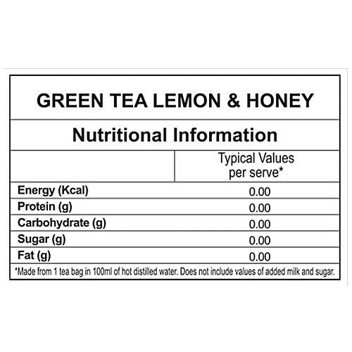 Twinings Green Tea - Lemon & Honey, 50 g (25 Bags x 2 g each) 