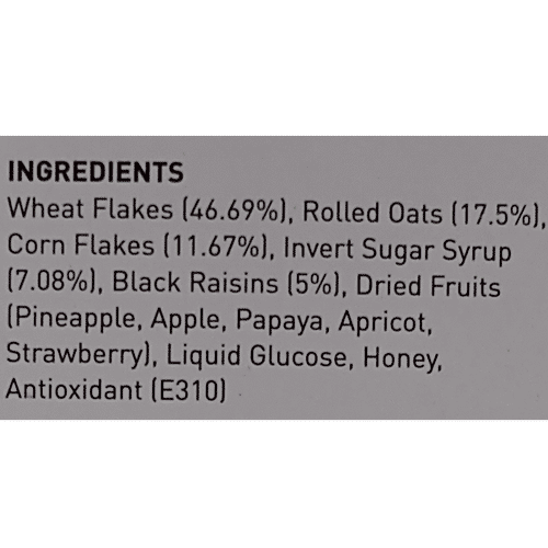 Gaia  Muesli - Real Fruit, 400 g  High Fibre, Zero Cholesterol & Zero TransFat