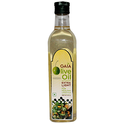 Buy Gaia Olive Oil Extra Light 500 Ml Online at the Best Price of Rs
