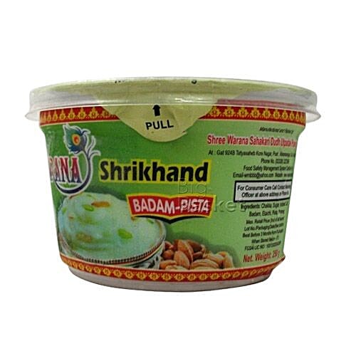 Buy Warana Shrikhand Badam Pista Online at Best Price of Rs 145