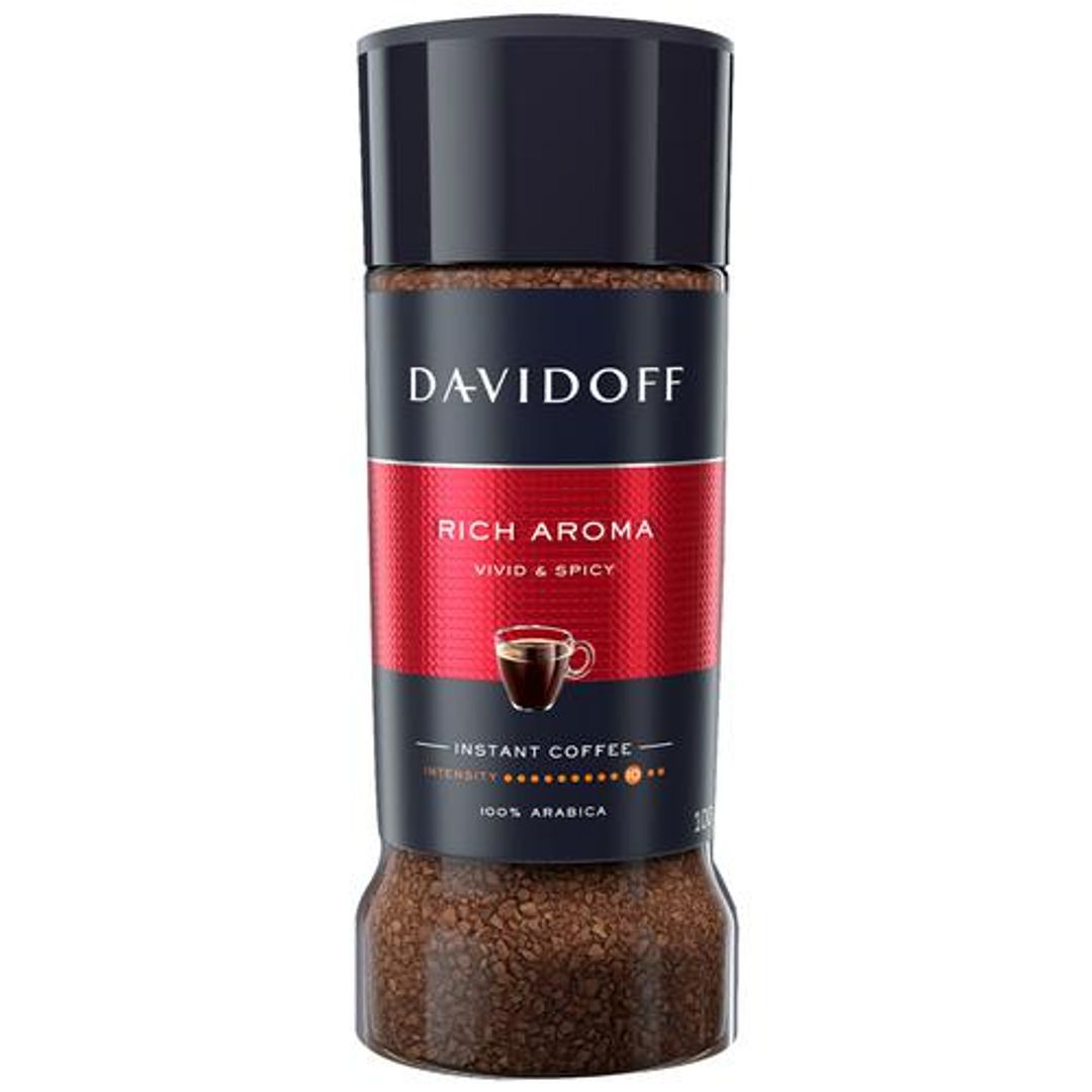 Davidoff Rich Aroma Instant Coffee, 100 g Bottle