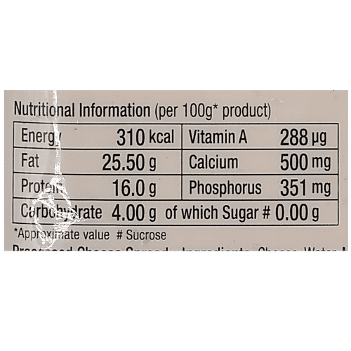 D'Lecta Cheese - Slices, 180 g Pouch 
