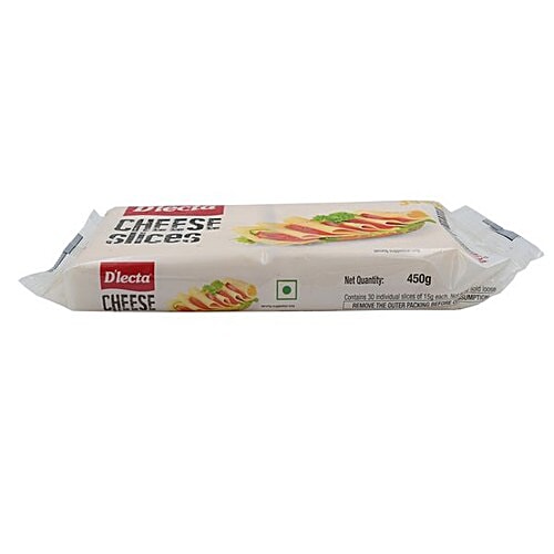 D'Lecta Cheese - Slices, 450 g (30 Slices) 
