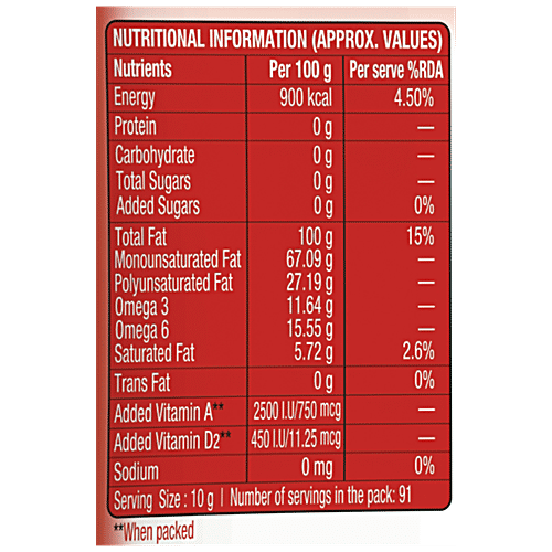 Dhara  Kachi Ghani Mustard Oil, 1 L Pouch 0% Trans Fat, Vitamin A & D2