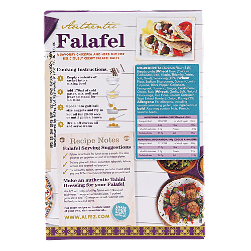 Al' Fez Falafel Mix, 150 g Carton 
