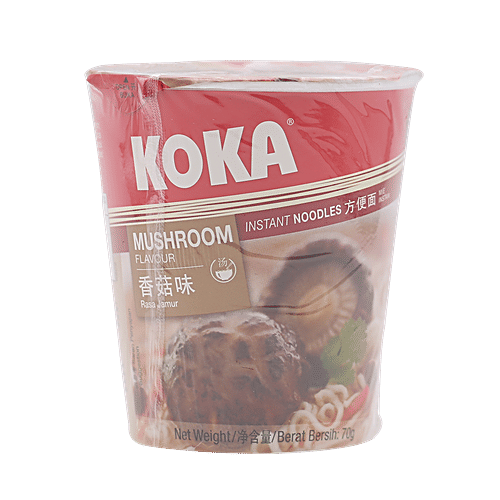 Koka Noodles - Mushroom, 70 g Cup 
