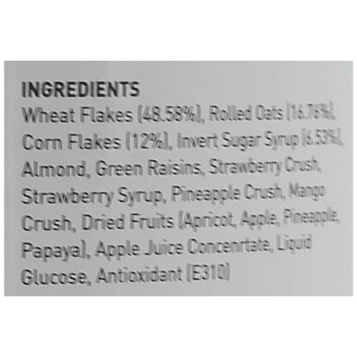 Gaia  Muesli - Fruit & Nutt, 1 kg  High Fibre, Zero Cholesterol