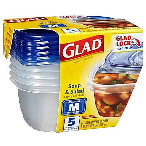 Buy Glad Soup & Salad Containers Online at Best Price bigbasket
