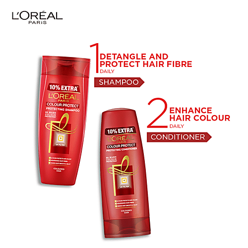 Loreal Paris Color Protect Shampoo, 75 ml Bottle 
